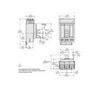 MGA36800 - Square D 800A 600V 3-Pole Molded Case Circuit Breaker M Frame Plug-On - Essential Electric Supply