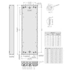 MH56 - Square D NEMA 1 Panelboard Enclosure, 600A, 240V, 20in W x 56in H x 5.75in D, Surface Mount, cULus Certified, NQOD Series - Essential Electric Supply