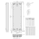 MH62 - Square D 600A 240V NEMA 1 Panelboard Enclosure for NQOD Series - Essential Electric Supply