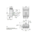 MJA36350 - Square D 350A 600V 3-Pole Molded Case Circuit Breaker MJA Frame Bolt-On - Essential Electric Supply