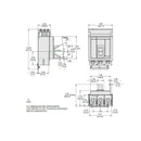 MJA36500 - Square D PowerPact M-Frame 500A 3P 600VAC 25kA I-Line Molded Case Circuit Breaker with Electronic Trip, UL/CSA Listed - Essential Electric Supply