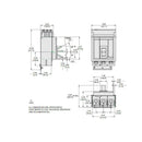 MJA36700 - Square D 700A 600V 3-Pole I-Line PowerPact M Molded Case Circuit Breaker - Essential Electric Supply