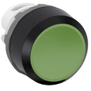 MP1-10G - ABB 22 mm Non-Illuminated Pushbutton Operator, Momentary, Flush, Green, NEMA 1/3R/4/4X/12/13/IP66 - Essential Electric Supply