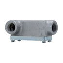OELL2 - Crouse-Hinds Feraloy Iron Alloy LL Shape Condulet OE Conduit Outlet Body with Cover 3/4 Inch Hub - Essential Electric Supply
