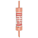 OT100 - Ferraz Shawmut 100A 250V Class K5 Fast-Acting Low Voltage Fuse, Blade Terminal, 50kA Interrupt Rating, UL/CSA Certified - Essential Electric Supply