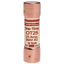 OT25 - Ferraz Shawmut 25A 250V Class K5 Fast-Acting General Purpose Fuse - Essential Electric Supply