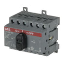 OT40F3C - ABB 40A 3-Pole 600/750VAC Manual Change-Over Switch Base Mounting - Essential Electric Supply