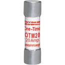 OTM20 Mersen One-Time Low Voltage Fuse
 250V  20A Fuse - Essential Electric Supply