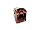 P9MPNRG - GE Motor Control Standard Pushbutton Satin Chrome Flush Red Non-Illuminated - Essential Electric Supply