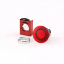 P9XET4RL1 - General Electric 40mm Illuminated Red Mushroom Pushbutton, 2 Position, Plastic Bezel - Essential Electric Supply