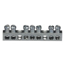 PK7GTA - Square D QO Equipment Ground Bar Assembly, 7-Terminal, 14-4 AWG, Panel Mount, UL Listed, CSA Rated, for QO Load Centers - Essential Electric Supply