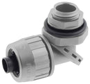 PS0389NGY Hubbell Kellems Wire Management Liquidtight Fitting SwivelLokÂ® Connector 3/8" Non-Metallic Black - Essential Electric Supply