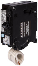 Q115DF - Siemens 15A 120V 1-Pole Dual Function AFCI/GFCI Plug-On Circuit Breaker, 10kA Interrupt, QFGA2 Series, Thermal Magnetic Trip, UL Listed - Essential Electric Supply