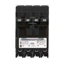 MP220240CT2 - Murray Quadplex Plug-In Circuit Breaker, 40A/20A, 120/240V, 4 Pole, 10kAIC, MH-T Frame, Thermal Magnetic Trip, UL 489, CSA C22.2 - Essential Electric Supply