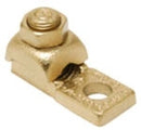 QA8CB - Burndy Heavy Duty Copper Lug Connector 14 AWG Solid to 8 AWG Stranded, #10 Stud, 1 Hole, 1 Screw
