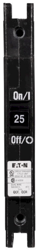 QCF1025 - Cutler Hammer Feed-Thru 25 Amp 1 Pole Circuit Breaker - Essential Electric Supply