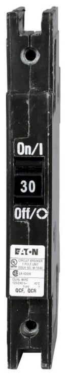 QCF1030 - Cutler Hammer Feed-Thru 30 Amp 1 Pole Circuit Breaker - Essential Electric Supply