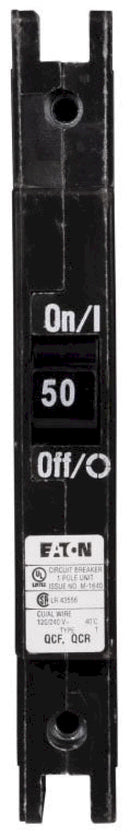 QCF1050 - Cutler Hammer Feed-Thru 50 Amp 1 Pole Circuit Breaker - Essential Electric Supply