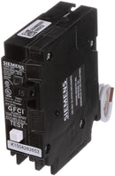 QF115P - Siemens 15A 120V 1 Pole Ground Fault Circuit Breaker Plug-In Mount QPF Series - Essential Electric Supply