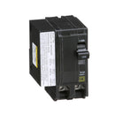 QO21001021 - Square D QO Series 100 Amp 2 Pole 120/240VAC Plug-In Miniature Circuit Breaker, 10kA Interrupt, Thermal Magnetic Trip, UL/CSA Listed, Shunt Trip Option - Essential Electric Supply