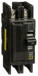 QOUQ230B Square D Miniature Circuit Breaker 30A 2-Pole 120/240VAC 10kA - Essential Electric Supply