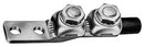 QQA262 Burndy Heavy Duty Copper Lug Connector Twin Clamping Two Hole Mounting 3/8-inch Stud - Essential Electric Supply