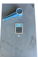 QSF4032-MAIN-BLUE-HANDLE Sylvania QSF Series Panel Mount  240V 400A Fusible Switch - Essential Electric Supply