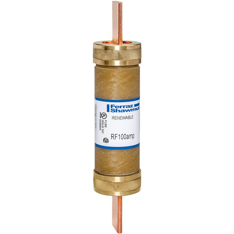 RF100 - Mersen 100A 250V Class H Fast Acting Renewable Fuse | Essential ...