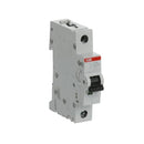 S201-K63 - ABB 1P 63A 277VAC K-Curve Miniature Circuit Breaker, DIN Rail Mount, 6kA Interrupt Rating, System pro M compact S200 Series, UL1077, CSA 22.2, IEC 60898/60947-2 - Essential Electric Supply