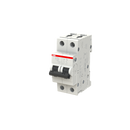 S202-C1.6 - ABB 2-Pole 1.6A 480Y/277VAC Circuit Breaker DIN Rail Mount C Curve 6kA Interrupt - Essential Electric Supply