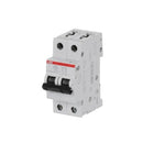 S202-K16 - ABB 2 Pole 16A 480V Miniature Circuit Breaker K Curve 6kAIC DIN Mount - Essential Electric Supply