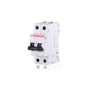 S202-K1A - ABB S200 2-Pole Miniature Circuit Breaker 1A 480Y/277VAC K Curve - Essential Electric Supply