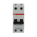 S202-K50 - ABB 50A 2 Pole Circuit Breaker 480Y/277V K-Trip Curve DIN Rail Mount - Essential Electric Supply