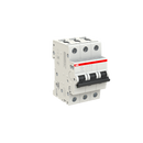 S203-K10 - ABB 10A 480V 3 Pole Miniature Circuit Breaker DIN Rail Mount K-Curve 6kA Interrupt - Essential Electric Supply