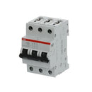 S203-K16 - ABB 3-Pole 16A 480V Mini Circuit Breaker, S200 Series, K Curve, DIN Rail Mount, 6kA Interrupt, UL1077 Recognized - Essential Electric Supply
