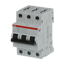 S203-K20 - ABB 20A 3 Pole 480V Miniature Circuit Breaker DIN Rail Mount K Curve 6kA - Essential Electric Supply