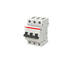 S203-K25 - ABB S200 3-Pole 25A Miniature Circuit Breaker 480VAC Trip Curve K 10kA DIN Rail Mount - Essential Electric Supply