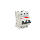 S203-K25 - ABB S200 3-Pole 25A Miniature Circuit Breaker 480VAC Trip Curve K 10kA DIN Rail Mount - Essential Electric Supply