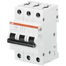 S203-K30 - ABB 30A 480V 3 Pole Miniature Circuit Breaker DIN Rail Mount Trip Curve K 6kA - Essential Electric Supply