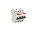 S204 K 16A - ABB S200 Series 4 Pole 16A K Curve Miniature Circuit Breaker DIN Rail Mount - Essential Electric Supply