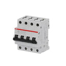 S204-K63 - ABB 4-Pole 63A K-Curve Miniature Circuit Breaker DIN Rail - Essential Electric Supply