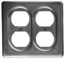 S232 Crouse-Hinds Series Duplex Receptacle Cover Surface Mount Sheet Steel 3-Pole Grounding - Essential Electric Supply