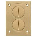Hubbell S3625 - Wallplate Cover 600V Steel Construction - Essential Electric Supply