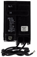 BR130ST - Westinghouse 30A 120/240V 1-Pole BR Series Plug-On Shunt Trip Circuit Breaker 10kAIC - Essential Electric Supply
