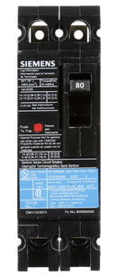ED22B080L - Siemens Molded Case Circuit Breaker 80A 240V 2-Pole 10kA - Essential Electric Supply