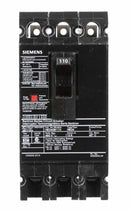 HED43B110L - Siemens Sentron 3 Pole 110A 480V Molded Case Circuit Breaker - Essential Electric Supply