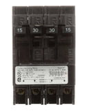 Q21530CT2 - Siemens 2 Pole 15/30 Amp 120/240V Thermal Magnetic Quadplex Circuit Breaker 10kA Interrupt - Essential Electric Supply