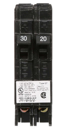 Q3020 - Siemens 30/20 Amp 1-Pole Duplex Plug-In Circuit Breaker, QT Frame, 120V, 10kA Interrupt - Essential Electric Supply