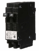 Q3020 - Siemens 30/20 Amp 1-Pole Duplex Plug-In Circuit Breaker, QT Frame, 120V, 10kA Interrupt - Essential Electric Supply