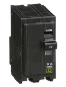 QO220VH - Square D 20 Amp 2 Pole 120/240V Plug-In Circuit Breaker 22kA Interrupt Rating QO Series - Essential Electric Supply